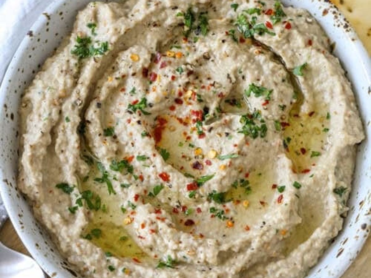 Aubergine Instant Pot Baba Ganoush