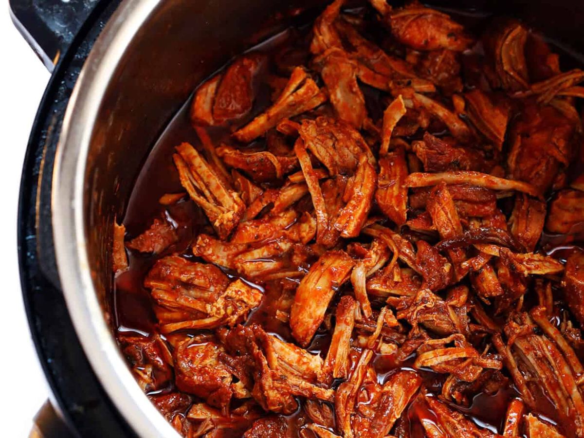 Barbecue pulled pork
