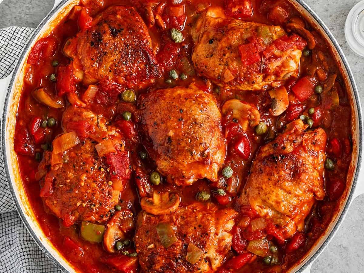 Chicken Cacciatore