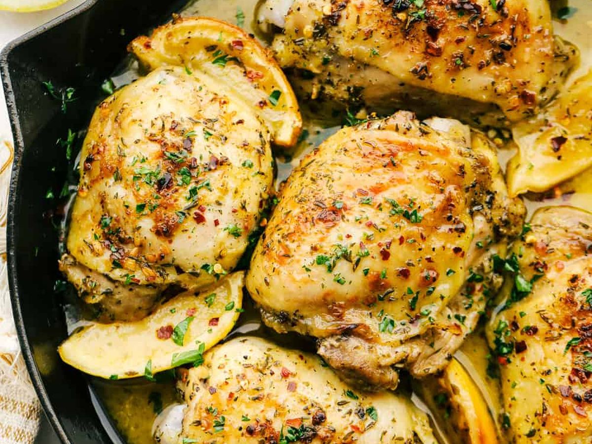 Greek Chicken Thighs