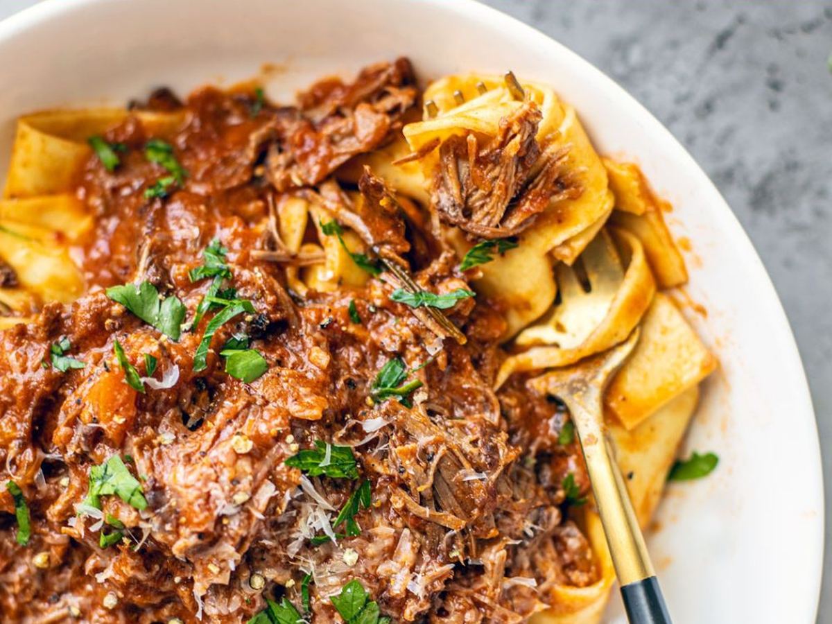 Instant Pork Ragu-oppskrift