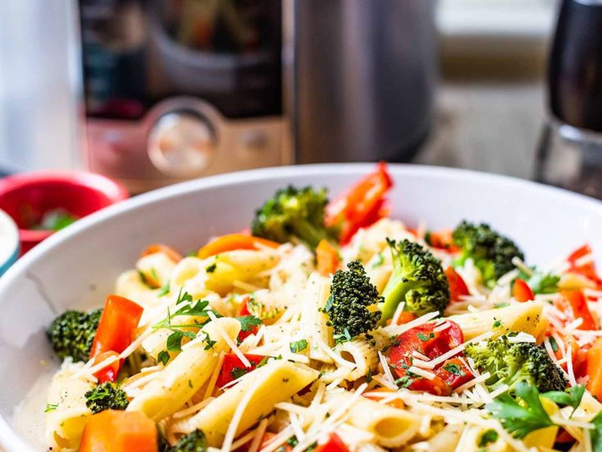 Instant-Pot Pasta Primavera