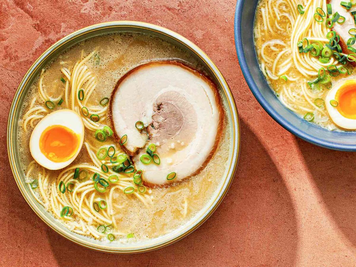 Japansk tonkotsu-ramen