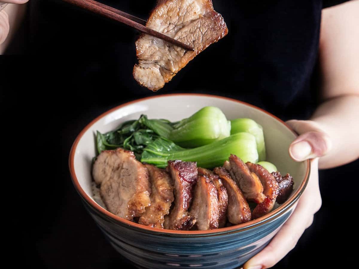 Kinesisk char siu-svin