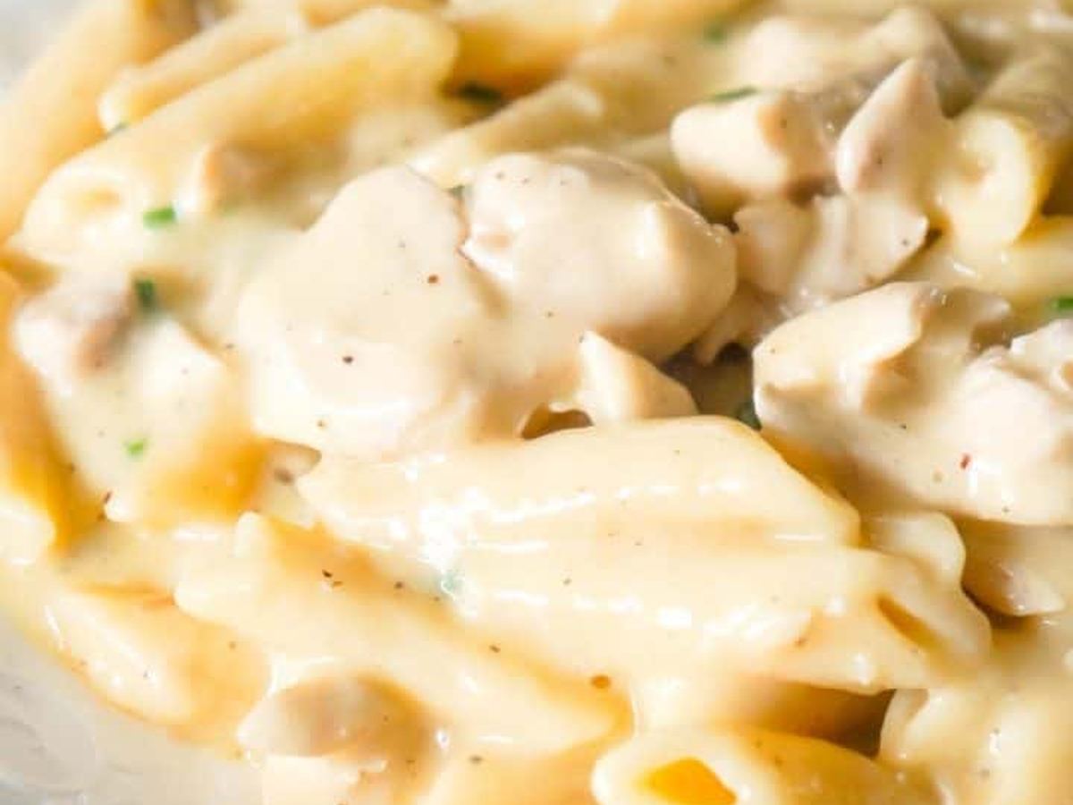 Kremet Hvitløk Parmesan Pasta