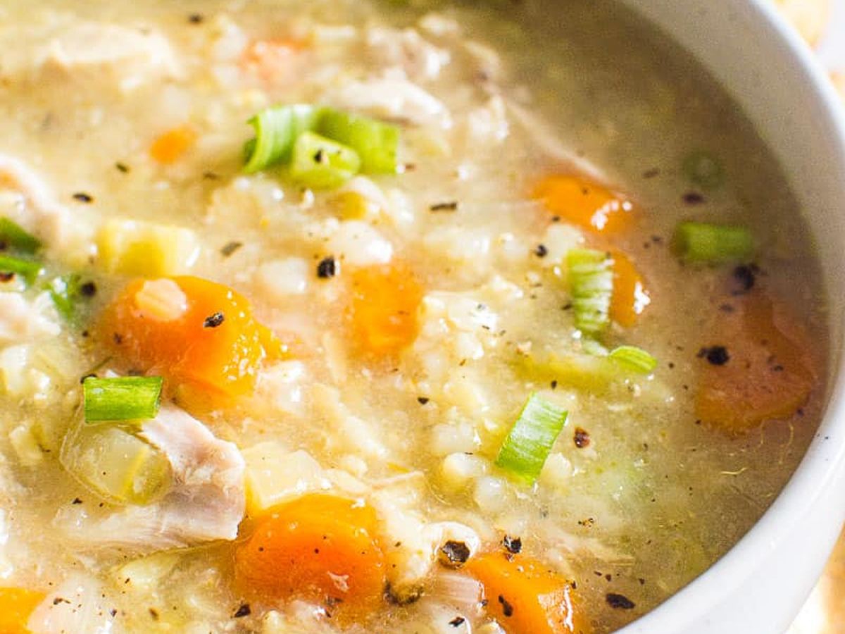 Kylling og Rissuppe Oppskrift