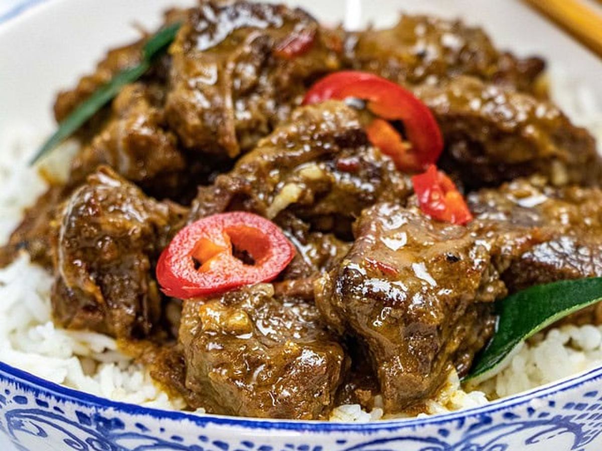 Malaysisk okse-rendang