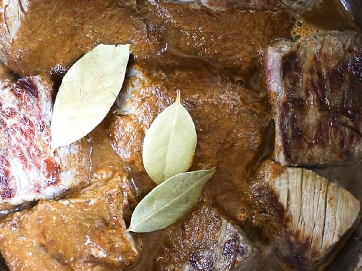 Meksikansk barbacoa-okse
