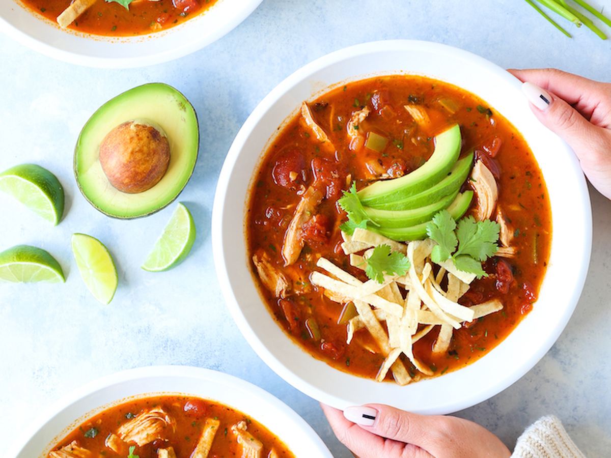 Tortillasuppe med høytrykkskoker
