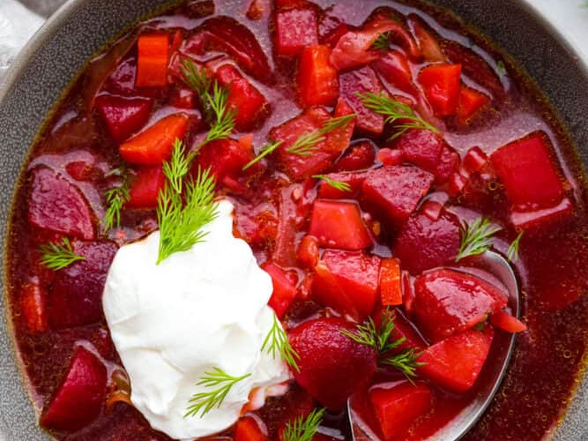 Trykkkoker Borscht